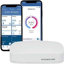 Screenshot der Rademacher Startseite